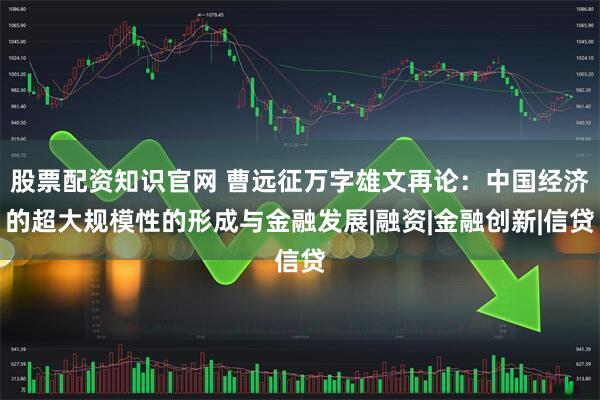 股票配资知识官网 曹远征万字雄文再论：中国经济的超大规模性的形成与金融发展|融资|金融创新|信贷